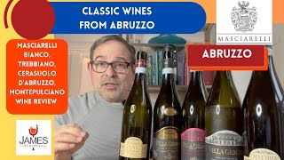 Masciarelli Bianco Trebbiano Cerasuolo dAbruzzo Montepulciano Wine Review abruzzo winereview [upl. by Lidah]