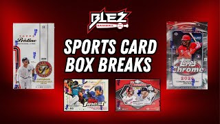 SUNDAY NIGHT MLB BREAKS Topps Chrome Bowman Sapphire mlb baseball boxbreak [upl. by Yehudit]