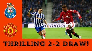 HIGHLIGHTS  FC Porto vs Manchester United  Thrilling 22 Draw  Champions League 2024 [upl. by Accber]