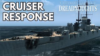 Cruiser Response  Russia Campaign Ep 13  Ultimate Admiral Dreadnoughts [upl. by Philan408]