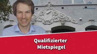 Qualifizierter Mietspiegel  was ist das  Rechtsanwalt Dr Achim Zimmermann [upl. by Paulo928]