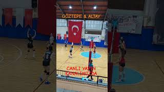 Göztepe amp Altay Karşılaşması Kanalımızda volleyball [upl. by Akerehs]