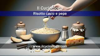 Risotto cacio e pepe recipe [upl. by Berton83]