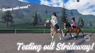 BIG NEWS Strideway Release Horsey voice reveal [upl. by Lennie]