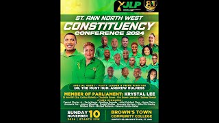 Jamaica Labour Party St Ann North West Conference  Andrew Holness etc [upl. by Riplex724]