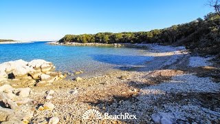 beach Edita Punta Križa island Cres Croatia [upl. by Gleich]