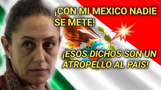 politicos ESPAÑOLES INSULTAN a MEXICO y PRESIENTA MEXICANA les CIERRA LA BOCA [upl. by Conrad]