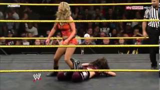 Emma Finisher quot Bridging inverted Indian deathlock quot on Bayley [upl. by Abbate678]