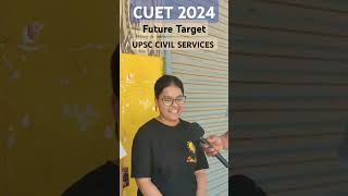 CUET 2024 aspirant interaction I Target UPSC Civil Services cuet upsc [upl. by Drawoh506]