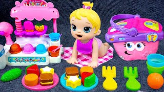 9 Minutes Satisfying with Unboxing amp Review Miniature Baby Alive Snacks Set Kitchen Toys ASMR [upl. by Ivor241]