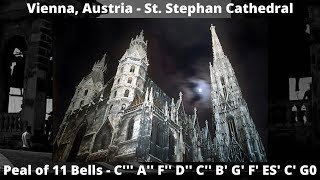 Vienna Austria  Cathedral  St Stephen  PLENUM  C A F D C B G F ES C G0 [upl. by Isleen]