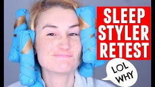 SLEEP STYLER LONG RETEST  HONEST REVIEW [upl. by Melac947]