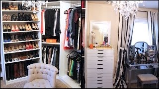 NEW Updated Closet amp MakeupFilming Area Tour [upl. by Rosenblum]