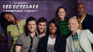 Comedy Roundtable Adam Scott Janelle James Molly Shannon Phil Dunster amp More [upl. by Eical997]