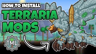 How To EASILY Install MODS  Terraria [upl. by Tsenrae511]