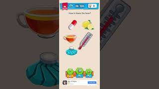 IQ Boost Level 120🎉 How lower the fever gaming trending iqboost challenge challenge puzzle [upl. by Nerhe]