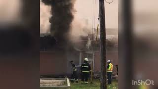 Westwood school on fire 🔥 Thompson Manitoba Canada [upl. by Phenica]