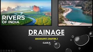 Class 9 geography chapter 3 drainage full explanation  Drainage basin and water divide  Part 1 [upl. by Idzik]