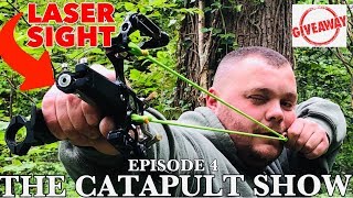 THE CATAPULT SHOW  Ep4  with GAMEKEEPER JOHN SLINGSHOT SURVIVAL HUNTING SHOOTING [upl. by Nastassia567]