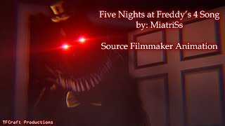 SFMFNAF4 Five Nights at Freddys 4 Song  MiatriSs Halloween Special [upl. by Yrtnej211]