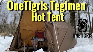 Budget Friendly Hot Tent that DOESNT SUCK OneTigris Tegimen [upl. by Nollahp]