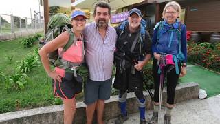 Camino Portuguese Day 13Night hiking mausoleums and the quotSquidquot [upl. by Akemeuwkuhc]