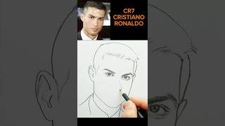 Pencil sketch Ronaldo shorts [upl. by Emilee]