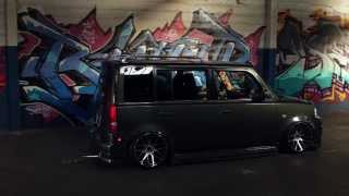 Custom Scion xB with Air Suspension  VALvideo [upl. by Dimitris]