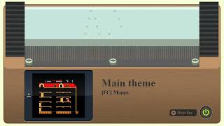 【懷舊】Mappy  FC Main theme Music Box [upl. by Anibla]