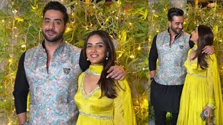 Aly Goni with Jasmine Bhasin  Couple arrives for Diwali bash 🎇🪔 [upl. by Copeland]