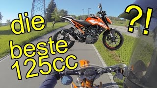 Welche 125er ist die beste   KTM EXC  Braap Nation  Supermoto  Vlog [upl. by Htiffirg]