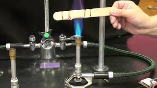 The Bunsen Burner How to Use It and Flame Characteristics [upl. by Dorene]