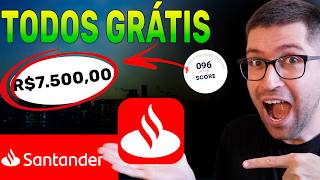 APROVEITA Cartões Santander COM A 1ª ANUIDADE GRÁTIS Muitas Opções ✅ [upl. by Macknair]