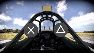 War Thunder simulacion mejor configuración de controles Playstation 4 [upl. by Enelyad411]