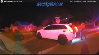 Stolen SRT Grand Cherokee Takes MSP on High Speed Chase Through Grand Rapids [upl. by Vevina150]