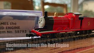 Bachmann n scale James [upl. by Rockefeller]