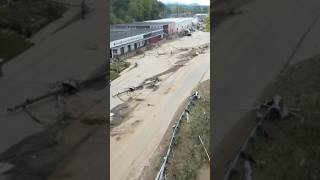 Swannanoa River Road  Hurricane Helene  Drone Footage 1 [upl. by Ricarda470]