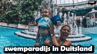 SUBTROPISCH WATERPARADIJS IN DUITSLAND  JOLIEN EN JENNO VLOG 2388 [upl. by Odom]