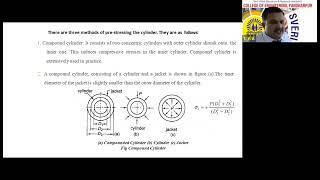 Autofrettage Types of end covers of pressure vessel [upl. by Clapp]