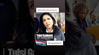 TULSI GABBARD Rebuilding Swannanoa  WNC Asheville blackmountainnc ashevillenews nc politics [upl. by Fortunio]