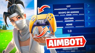 Fortnite’s NEW Setting is AIMBOT 🎮 Gyro Aiming  Flick Stick [upl. by Are110]