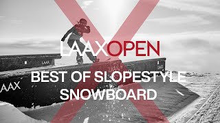 BEST OF SLOPESTYLE SNOWBOARD  LAAXOPEN 2023 [upl. by Laurie]