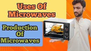 Microwaves  Uses And Production Of Microwaves Waves  Matric Class Physics [upl. by Ahtibat]