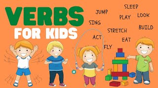 Verbs for Kids  What is a verb  Learn how to identify and use a verb in a sentence [upl. by Flory]