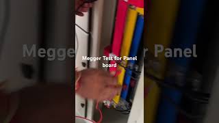 Megger Test Procedure for Electrical Panel Boards  KNBC Testing Guide [upl. by O'Neil]