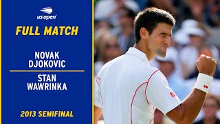 Novak Djokovic vs Stan Wawrinka Full Match  2013 US Open Semifinal [upl. by Eurydice]