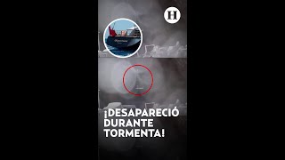 ¡Se hundió en menos de 60 segundos Así se captó en video el naufragio del yate Bayesian en Sicilia [upl. by Maddis]