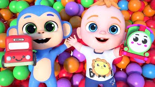 Juguemos con bolas de colores  Videos Para Niños  BonBon Canciones Infantiles [upl. by Galina437]