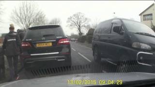 Lydiate Primary School Parking Gobshite on Keep Clear [upl. by Aronoel]