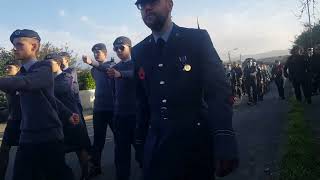 Illogan remembrance parade [upl. by Edelman]